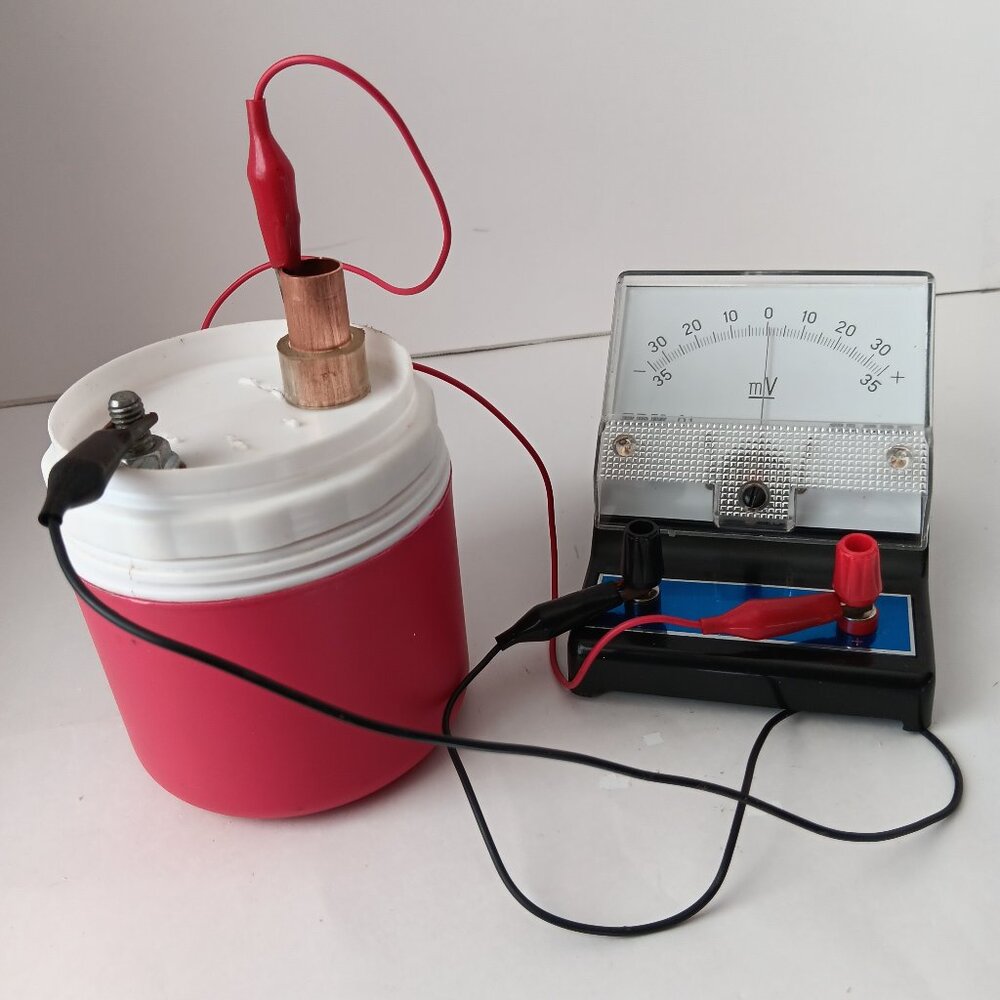 The Wet Cell Electrical Energy-Scientific Method Kit- with Galvanometer